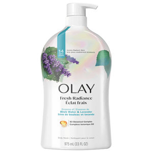 Olay Fresh Radiance Body Wash – Essence of Birch Water & Lavender